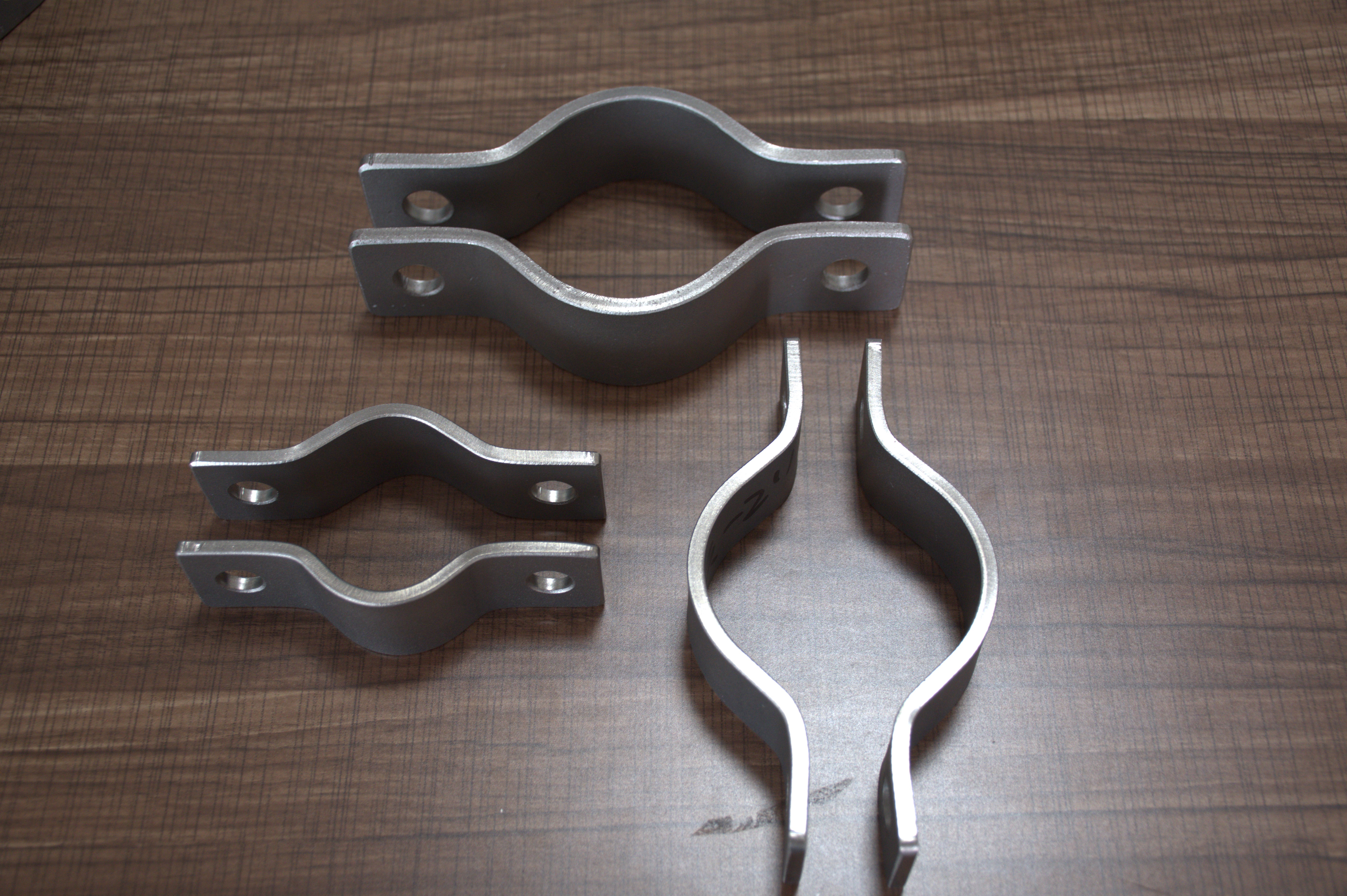 抱箍扁钢管托管夹